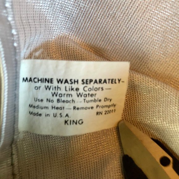 Vintage Silver Water Bed Sheets Used King Two King Pillow Cases - Picture 10 of 12